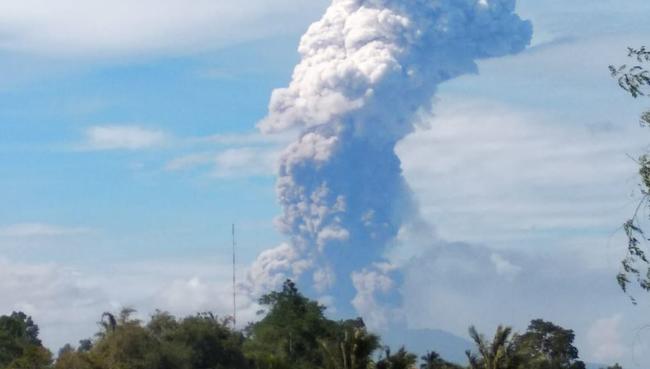 Watch: Indonesian Volcano Erupts, Spewing Toxic Ash Across Island ...