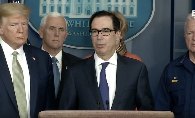 Helicopter Money Arrives: White House To Send Checks To Americans Within 2 Weeks, Mnuchin Says
