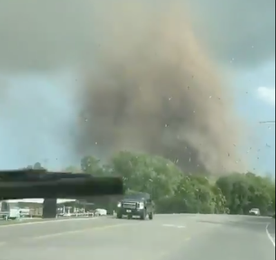 Watch: Dozens Of Terrifying Twisters Tear Through Texas & Oklahoma ...