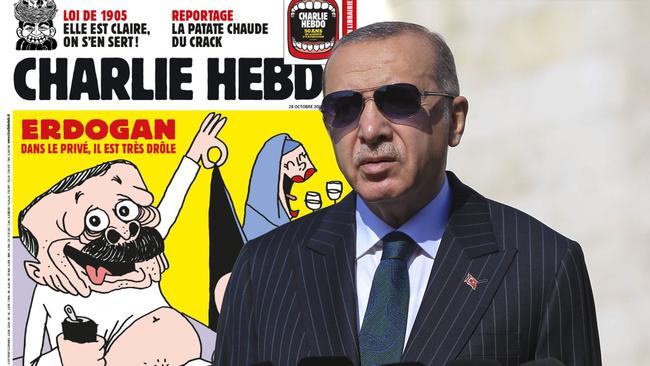 France's Charlie Hebdo Sparks Turkish Fury With Cartoon Of "Erdogan In