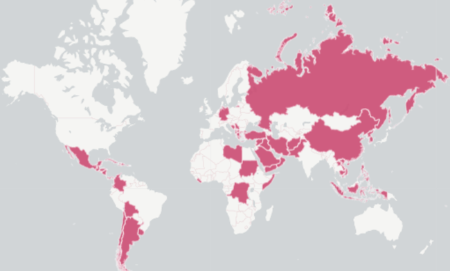 All The Countries America Has Invaded... In One Map | Zero Hedge