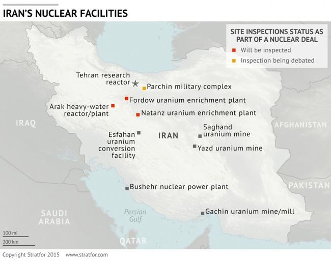 Mapping Iran's Nuclear Program And Oil Facilities | Zero Hedge